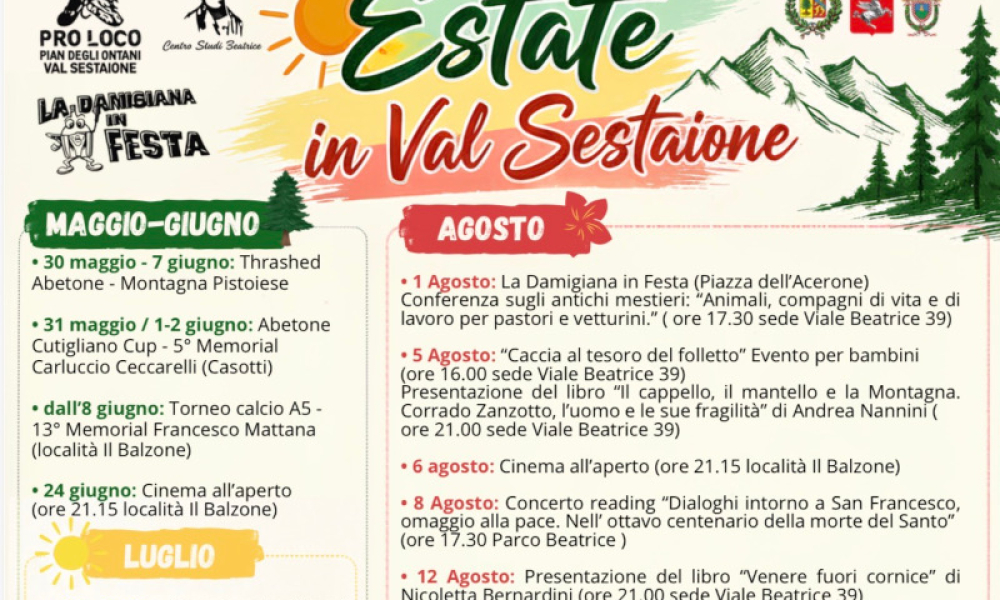 Estratto locandina evento